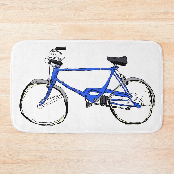 Item preview, Cruiser Bicycle Blue designed and sold by evrydayart.