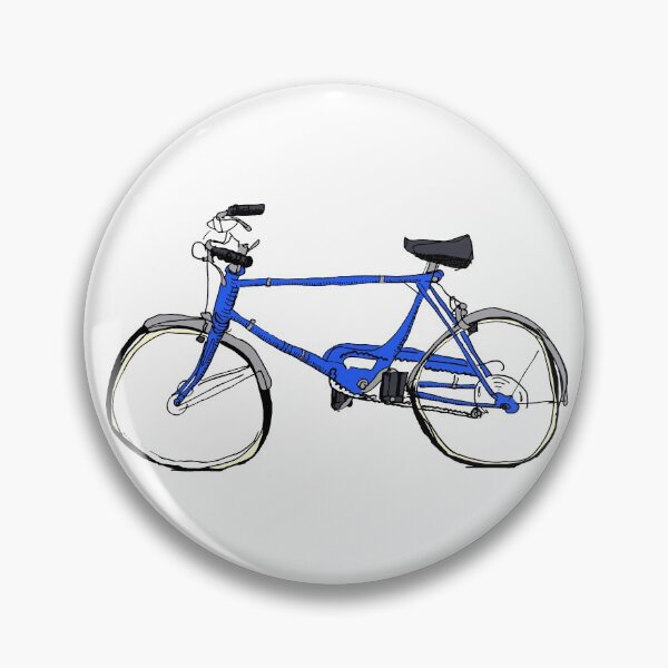 Item preview, Cruiser Bicycle Blue designed and sold by evrydayart.