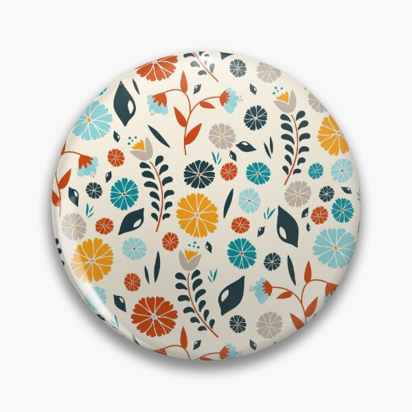 Item preview, Colorful Spring Flowers Pattern designed and sold by BrankaPD.