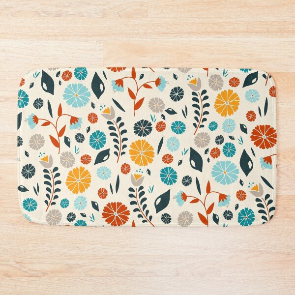 Item preview, Colorful Spring Flowers Pattern designed and sold by BrankaPD.