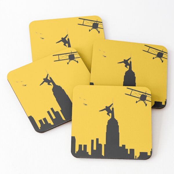 Item preview, King Kong movie inspired minimalist design designed and sold by PetitPanther.