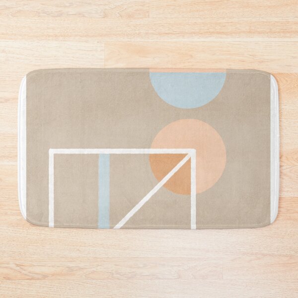 Item preview, Inside the simple shapes - minimal simple earth tones designed and sold by Lola Terracota.