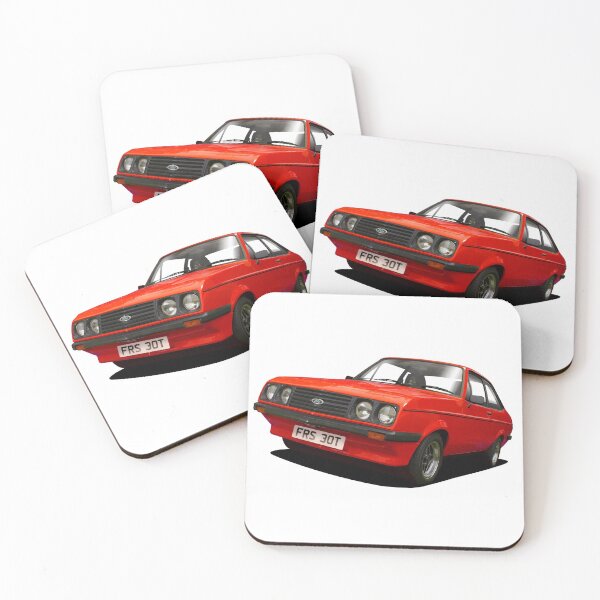 Item preview, Escort RS2000 in red designed and sold by candc-retro.