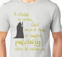 a wizard is never late t shirt