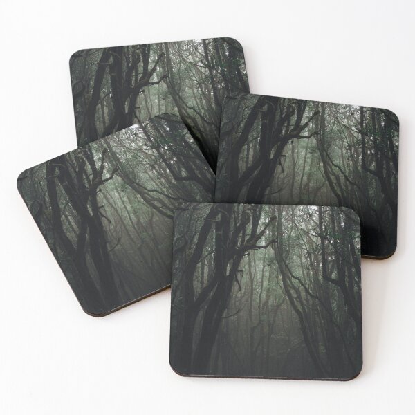 Item preview, Dark forest photographic print designed and sold by bubblediva.