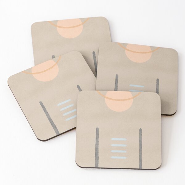 Item preview, Space in between - Simple minimal earth tones designed and sold by Lola Terracota.
