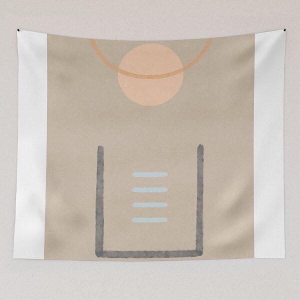 Item preview, Space in between - Simple minimal earth tones designed and sold by Lola Terracota.