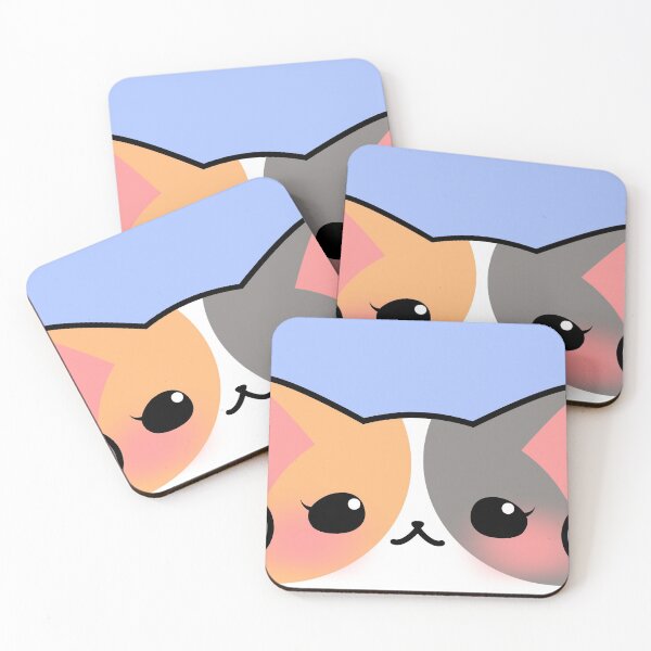 Item preview, Calico cat face designed and sold by candypeach.