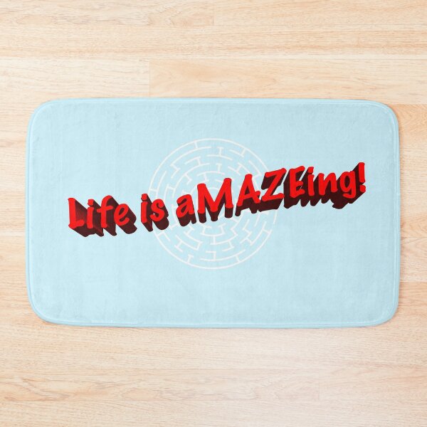 Item preview, Life is aMAZEing! in red designed and sold by JonHarrisStudio.