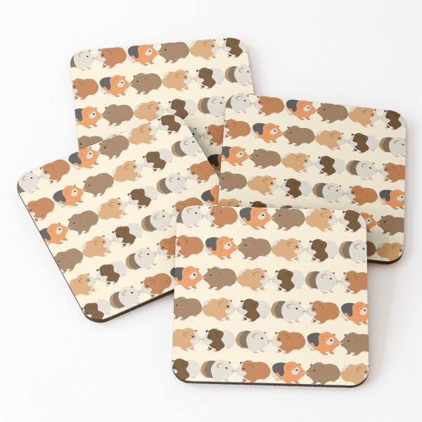 Item preview, Guinea pig breeds pattern designed and sold by Carrie_Anne_Designs.
