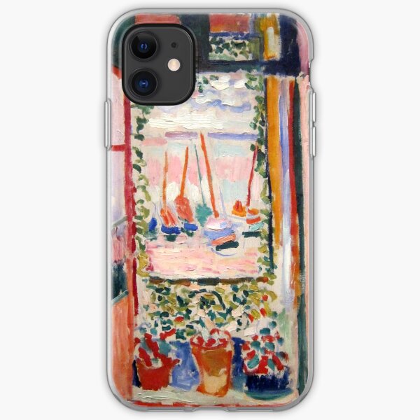 The Open Window- Henri Matisse iPhone Soft Case