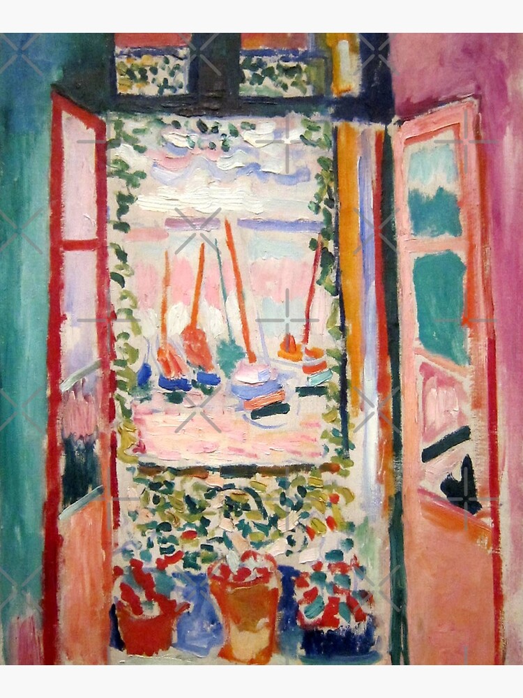 The Open Window- Henri Matisse by LexBauer