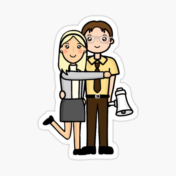 Item preview, The Office Dwight & Angela designed and sold by cutermelon.