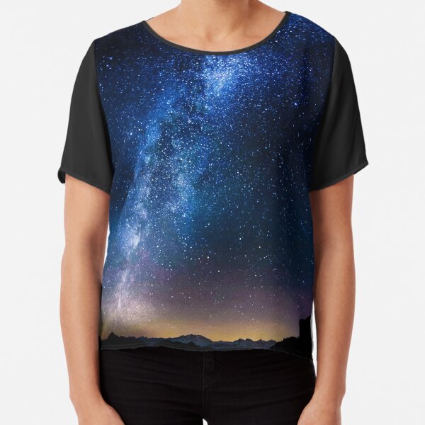 Milky Way - Via Lattea Chiffon Top