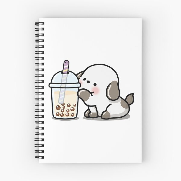 Item preview, Little Puppy Loves Boba Tea! designed and sold by SirBobalot.