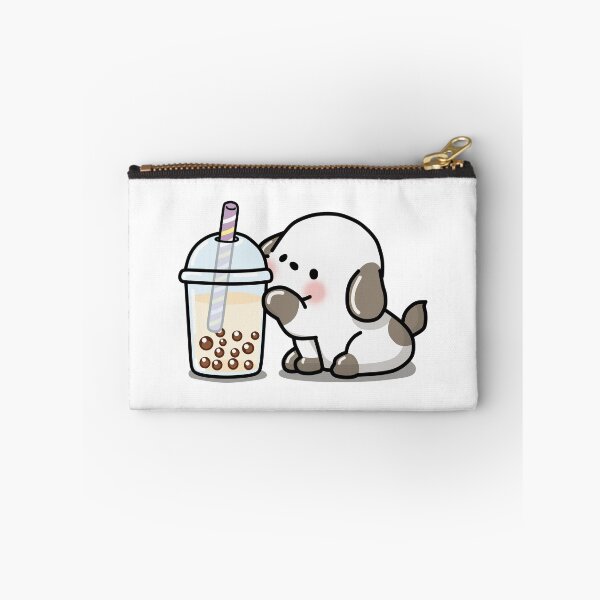 Item preview, Little Puppy Loves Boba Tea! designed and sold by SirBobalot.