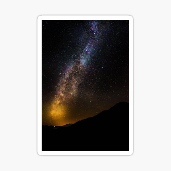 Golden Milky Way - Via Lattea Dorata Sticker