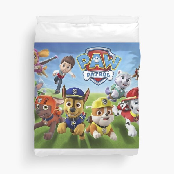 Rendezvous sagging værst Paw Patrol Rubble Skype and Chase" Duvet Cover by docubazar7 | Redbubble