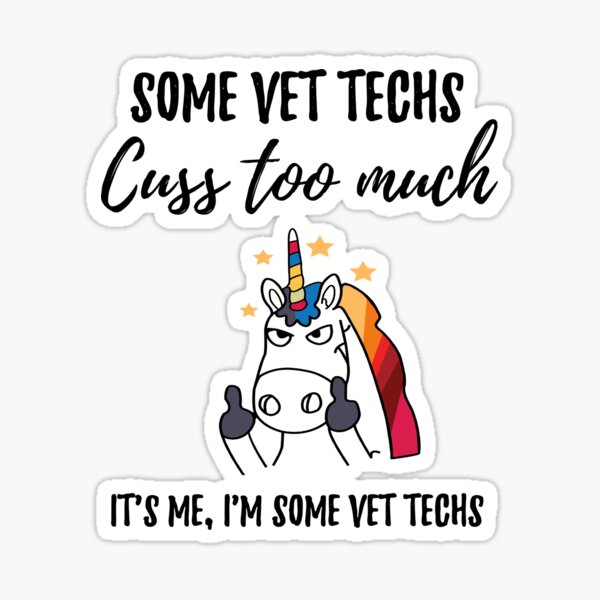 Item preview,  some vet techs cuss too much designed and sold by Renware.