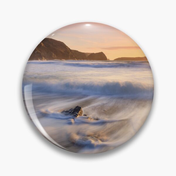 Item preview, Wave pattern on Polurrian Cove Beach designed and sold by bitm2007.