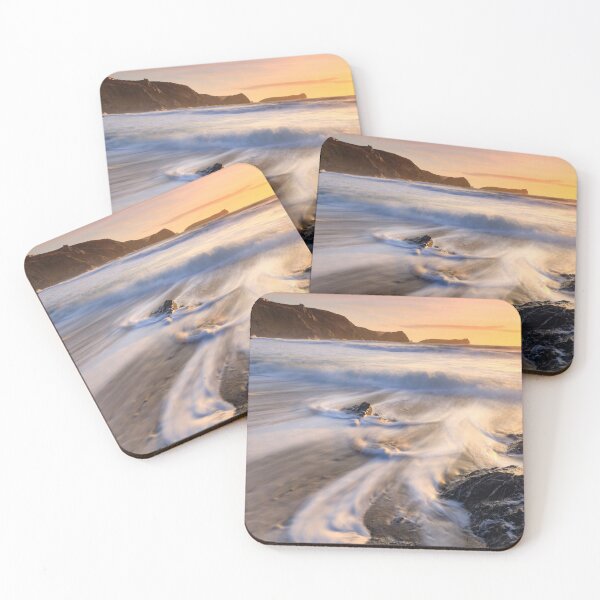 Item preview, Wave pattern on Polurrian Cove Beach designed and sold by bitm2007.