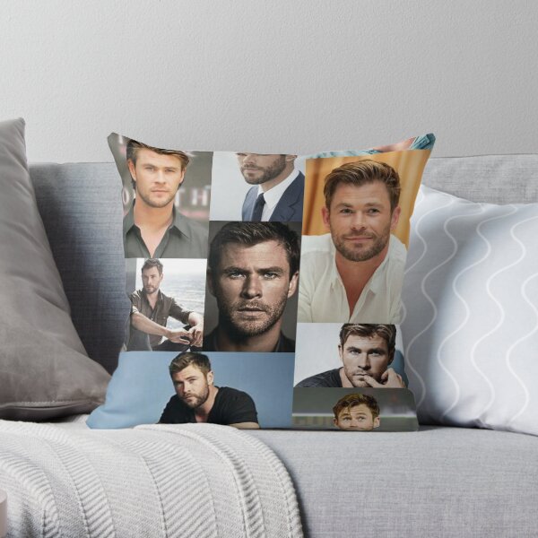 Chris Hemsworth Printing Throw Pillow Cover Decorative Car Cushion Hotel  Waist Office Square Home Pillows not include One Side - AliExpress