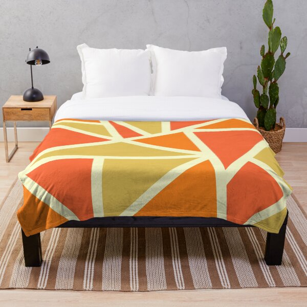 Item preview, Geometry - Triangle Red Orange and Yellow - Pattern designed and sold by Sara Vissante.