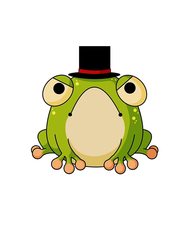 Angry Frog with Top Hat iPad Case & Skin for Sale by Emily H