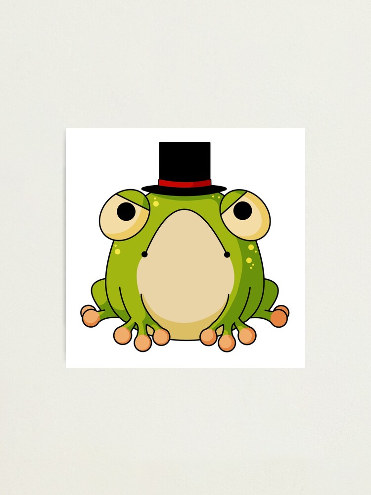 angry frog hat