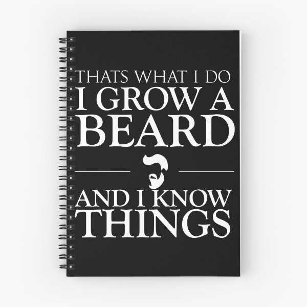 Item preview, I Grow Beards and Know Things designed and sold by Ninjawhere.