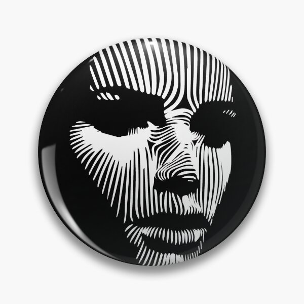 Item preview, BLACK AND WHITE SILHOUETTE FACE designed and sold by aarto7852.