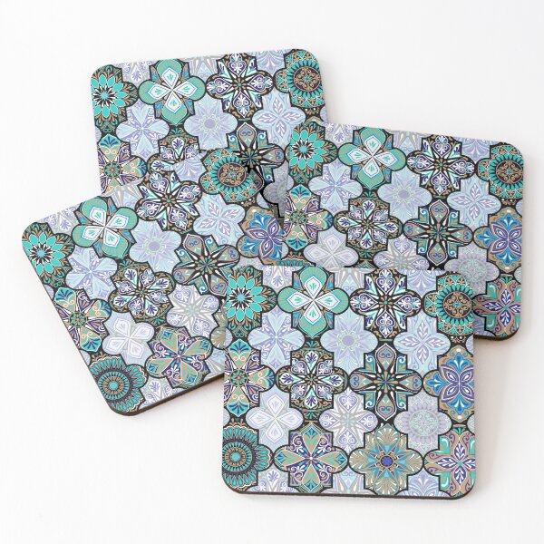 Item preview, Copy of Colorful floral seamless ornate multicolor east pattern designed and sold by amekamura.