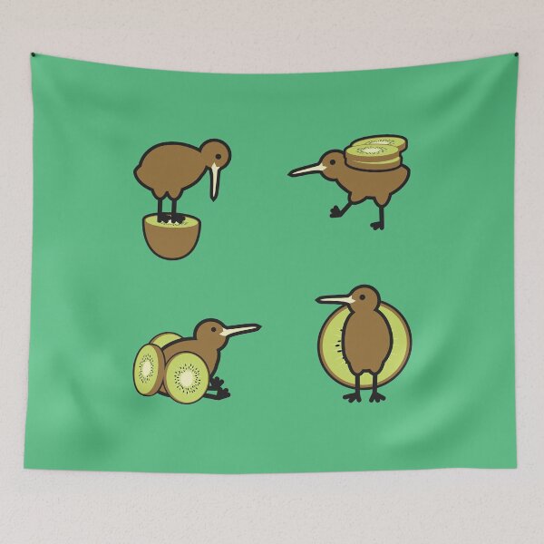 Item preview, Kiwi Kiwi Birds designed and sold by ambience.