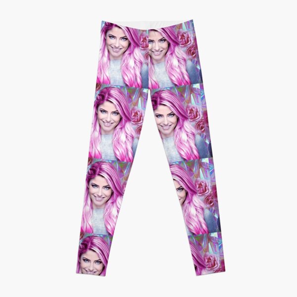 Alexa Bliss Pink Blossom Leggings