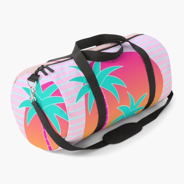 Hello Miami Sunset Duffle Bag