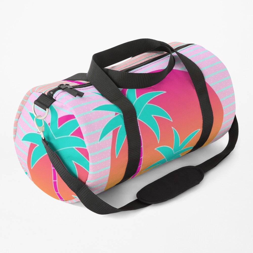 Hello Miami Sunset Duffle Bag