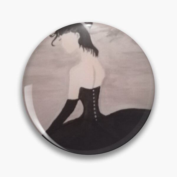 Item preview, Parisian Girl in Black designed and sold by Louise M Art .
