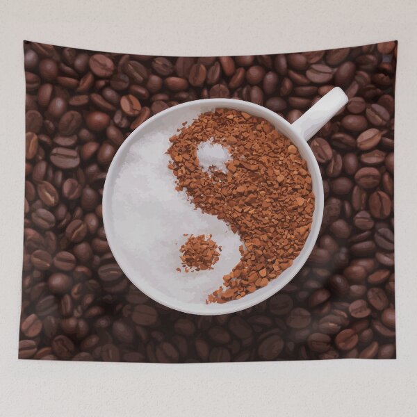 Item preview, yin yang coffee cup designed and sold by harietteh.
