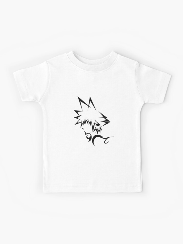 Kingdom Hearts Sora Black Silhouette | Kids T-Shirt