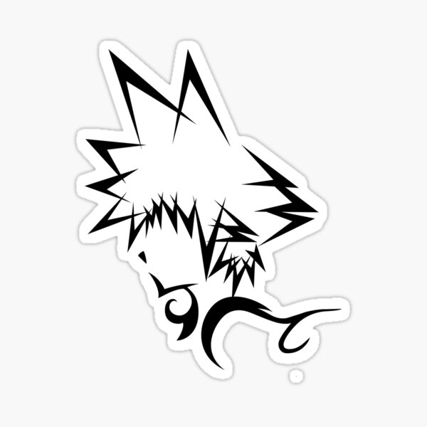 Kingdom Hearts Sora Vinyl Sticker