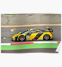 Ferrari F458 GT2 No 66 Poster
