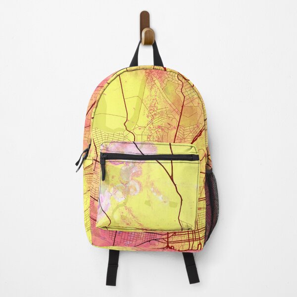 Item preview, Johannesburg South Africa Street Yellow Pink designed and sold by IvonDesign.
