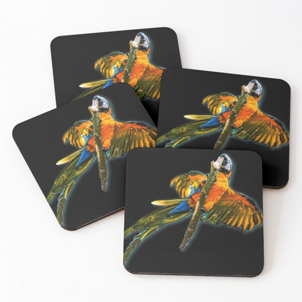 Item preview, Colourful parrot designed and sold by bubblediva.