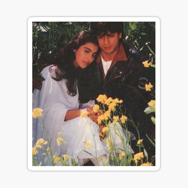 Rahul und Kajol Sticker