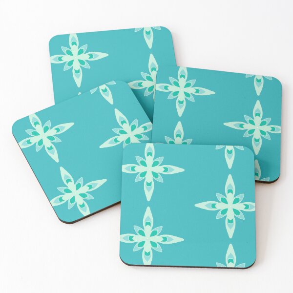 Item preview, Green abstract flower designed and sold by Abstractlara.