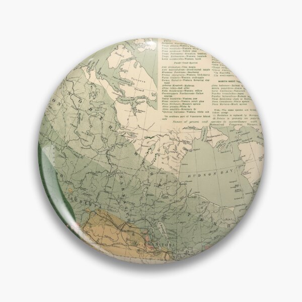 Item preview, Vintage Canada Forests Map (1906) designed and sold by BravuraMedia.