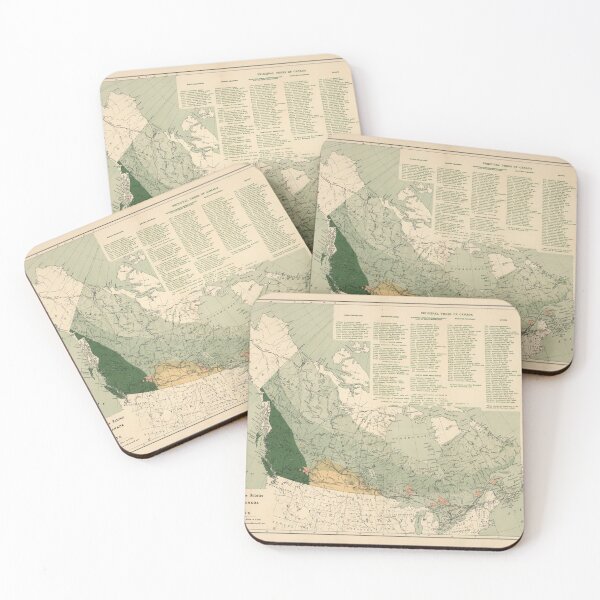 Item preview, Vintage Canada Forests Map (1906) designed and sold by BravuraMedia.
