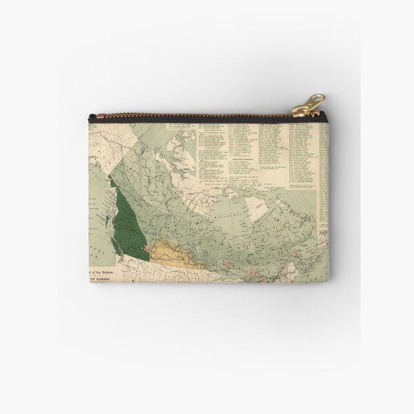 Item preview, Vintage Canada Forests Map (1906) designed and sold by BravuraMedia.