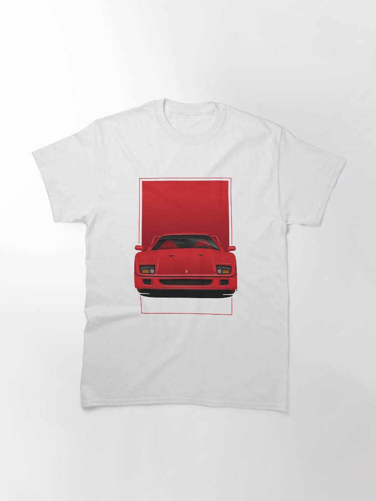 Ferrari F40 T Shirt Von Alex Banks Redbubble
