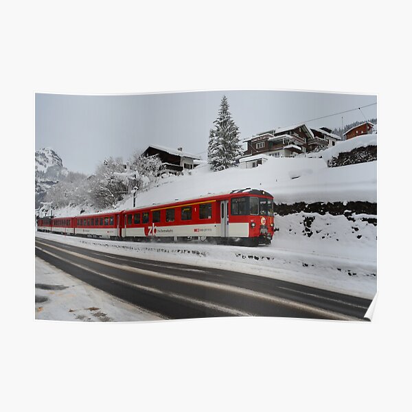 swiss train Poster